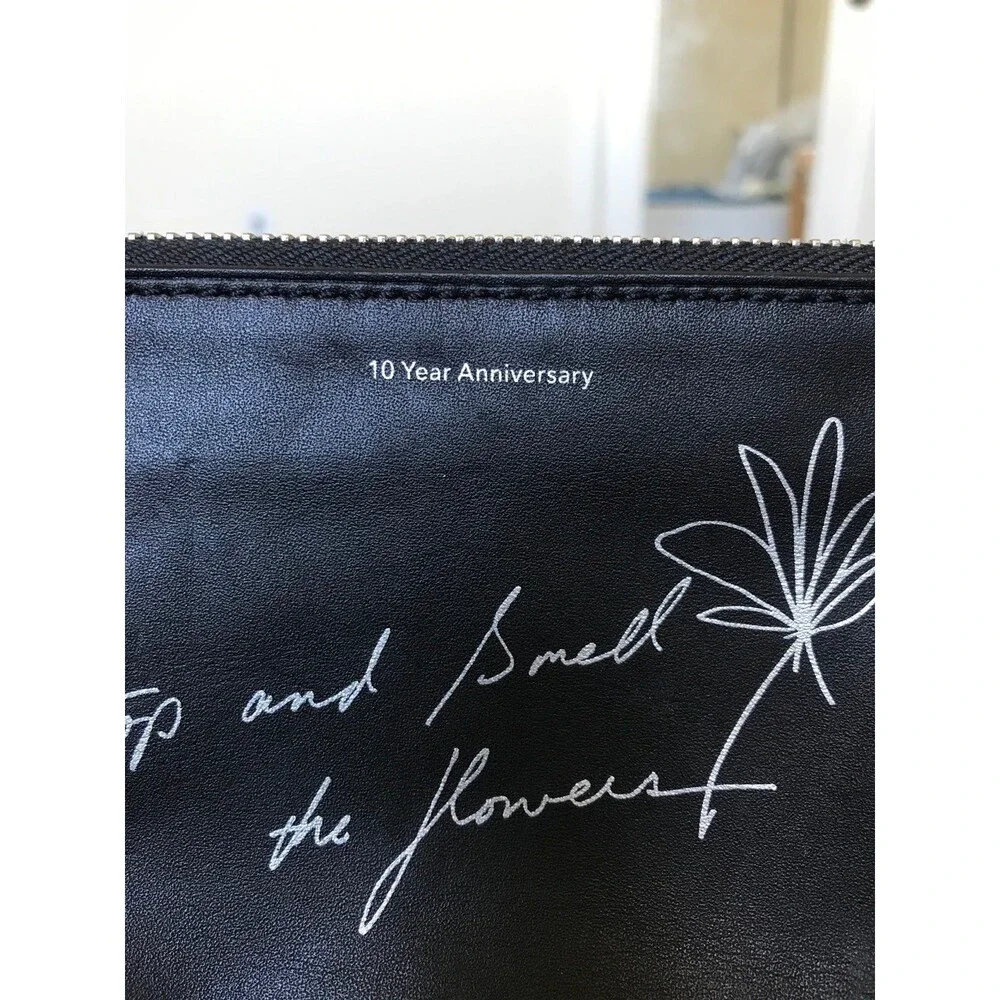 3.1 Phillip Lim 10th anniversary stop and smell the flower cosmetic pouch